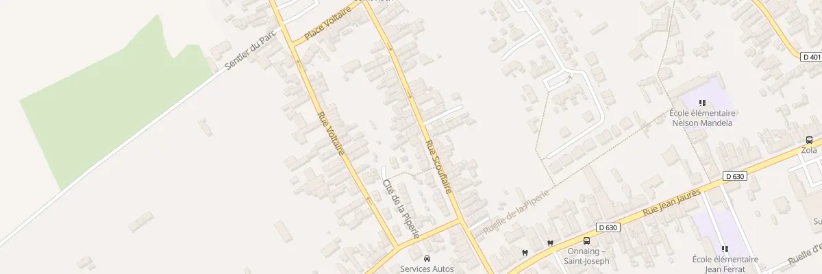 Plan du 43 Rue Scouflaire à Onnaing