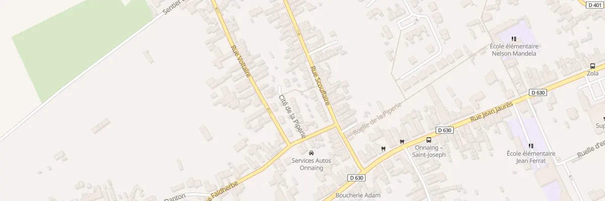 Plan du 28 Cité de la Piperie à Onnaing