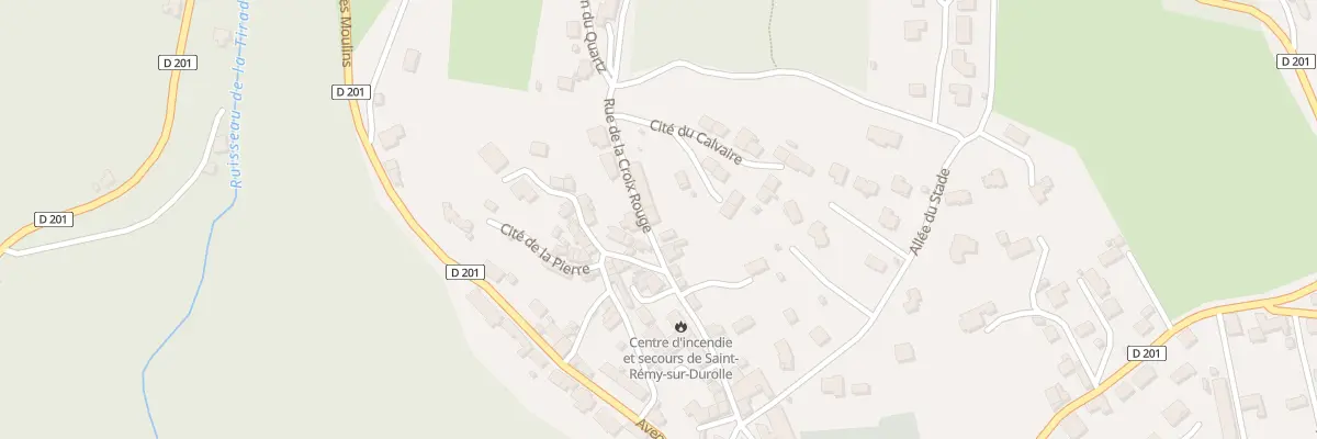 Plan du 16 Rue de la Croix Rouge à Saint-Rémy-sur-Durolle