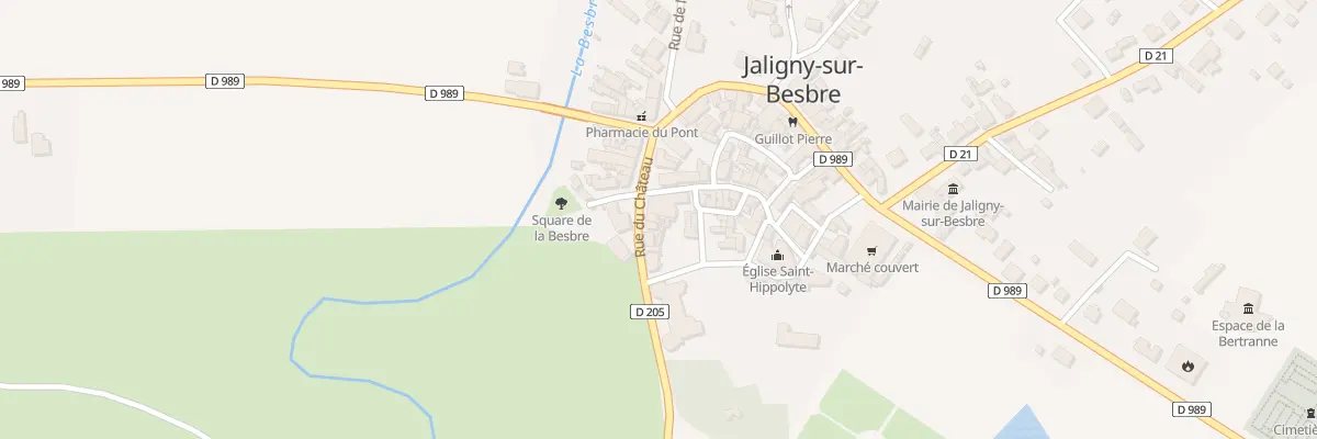 Plan du 7 Rue du Chateau à Jaligny-sur-Besbre