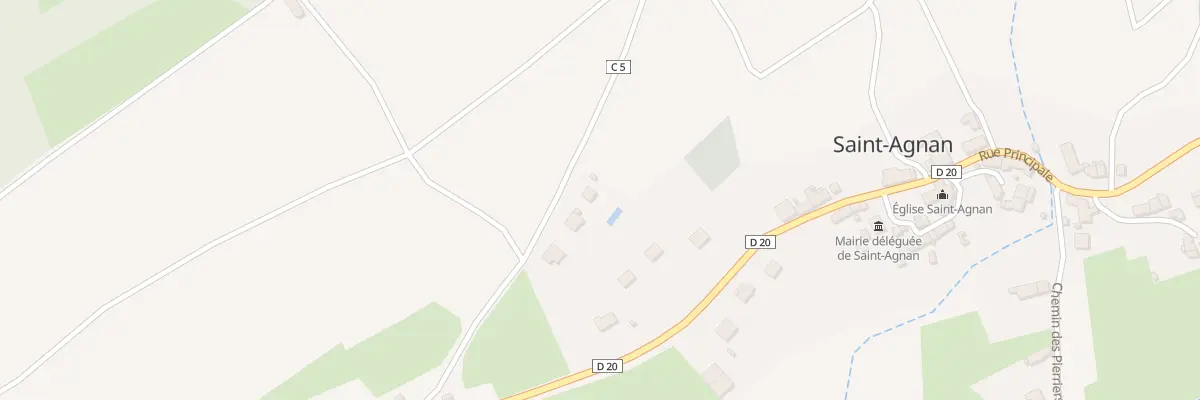 Plan du 7 Rue de Courthiezy à Vallées en Champagne
