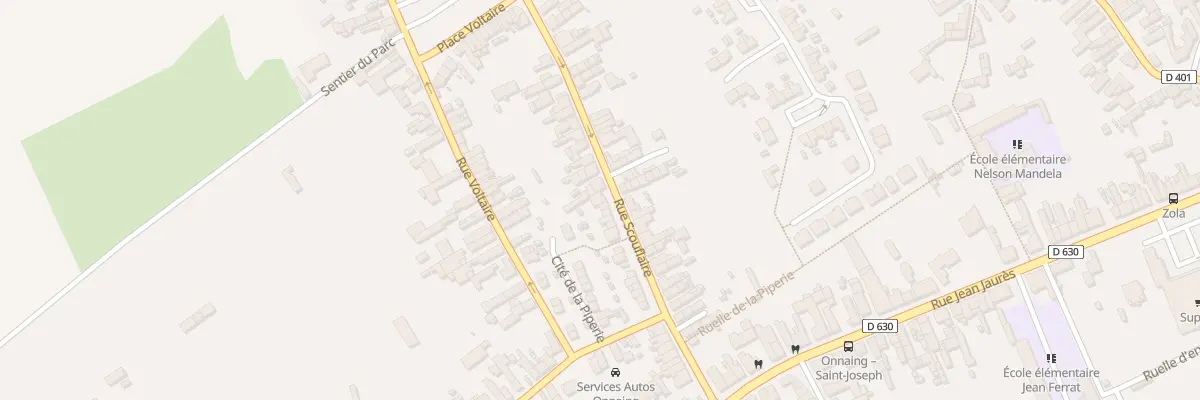 Plan du 39 Rue Scouflaire à Onnaing