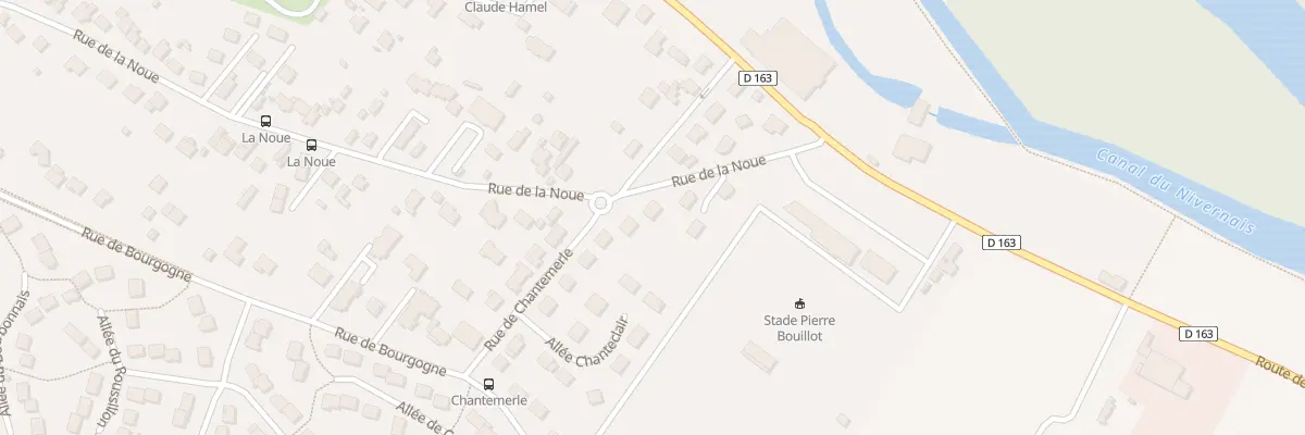 Plan du 102 Rue de la Noue à Auxerre