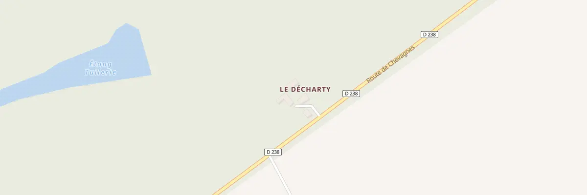 Plan du 5077 Les Decharty à La Chapelle-aux-Chasses