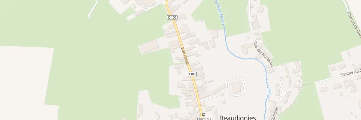 Plan du 15 Rue Basse à Beaudignies
