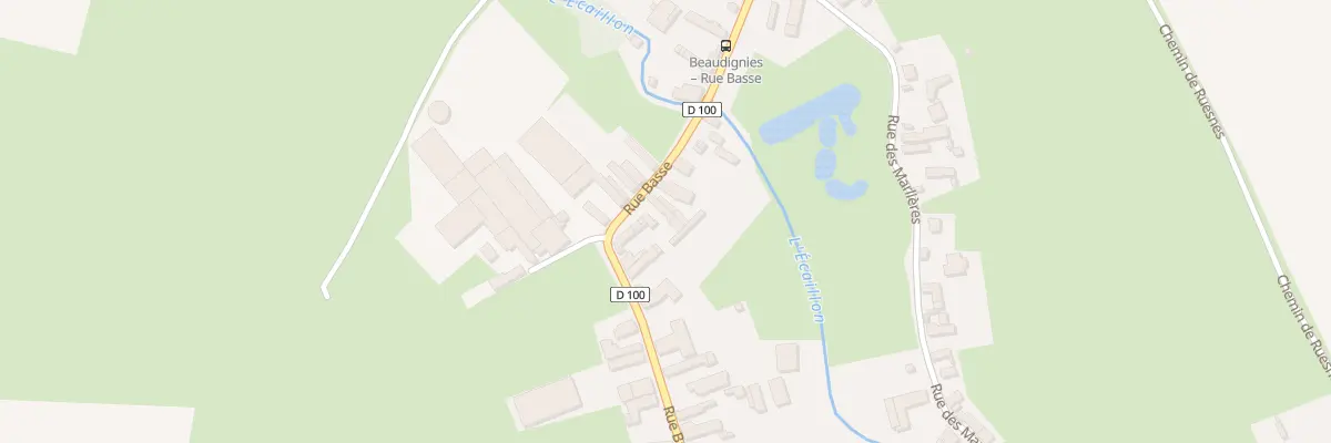 Plan du 38 Rue Basse à Beaudignies