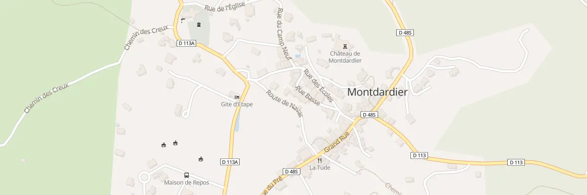 Plan du 5009 Rue Basse à Montdardier