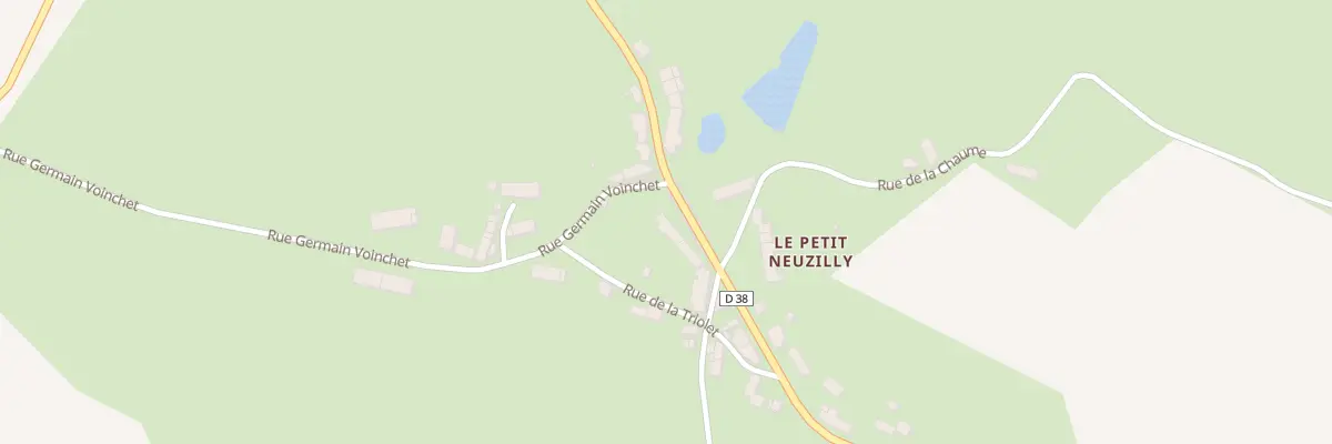 Plan du 8 Rte des Colombes à Montapas