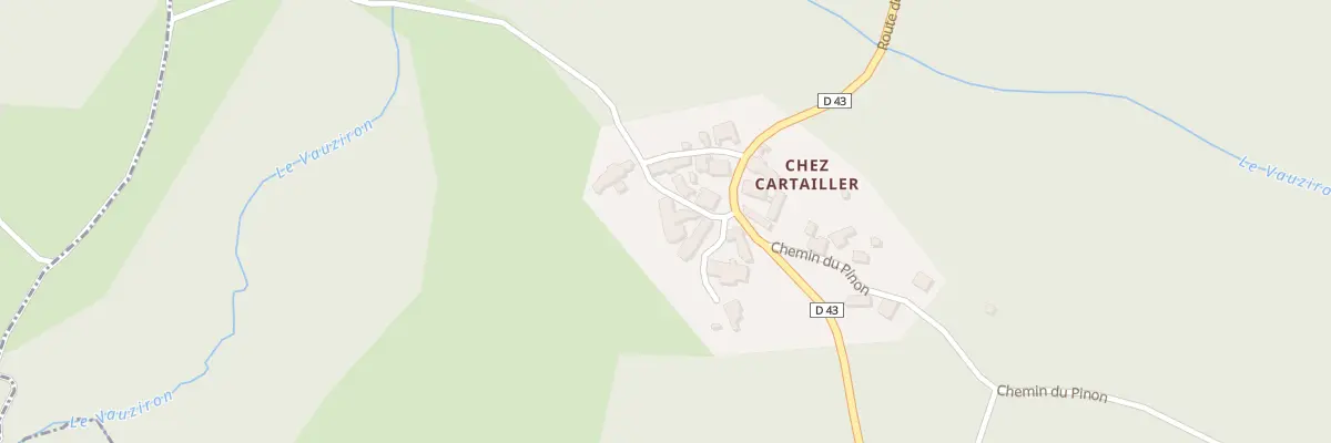 Plan du 5142 Chez Cartailler à Lachaux