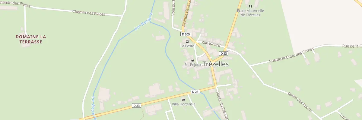 Plan du 7 Pl Saint-barthélémy à Trézelles