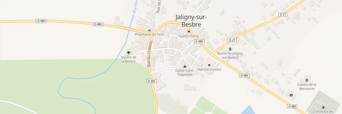 Plan du 2 Rue du Dauphin à Jaligny-sur-Besbre