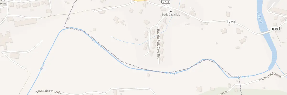 Plan du 30 Cavaillac à Avèze