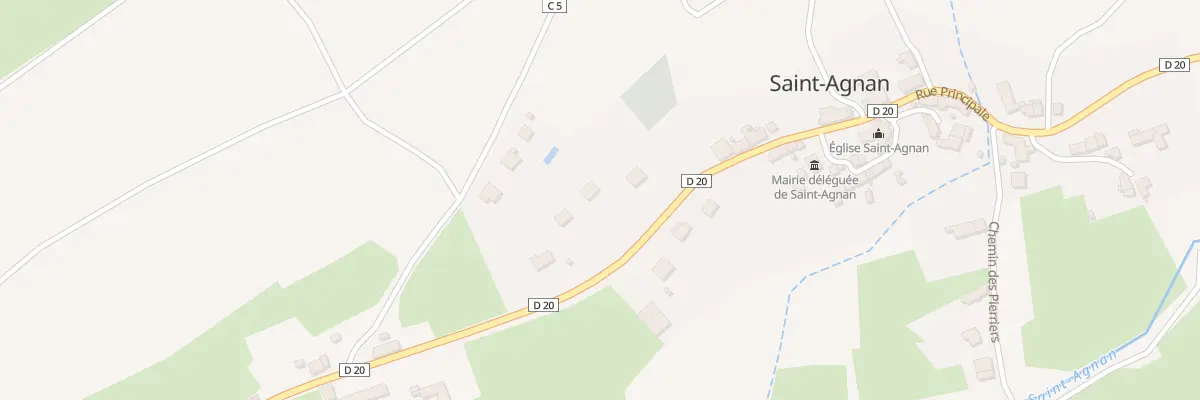 Plan du 3 Rue du Clos des Vignes à Vallées en Champagne