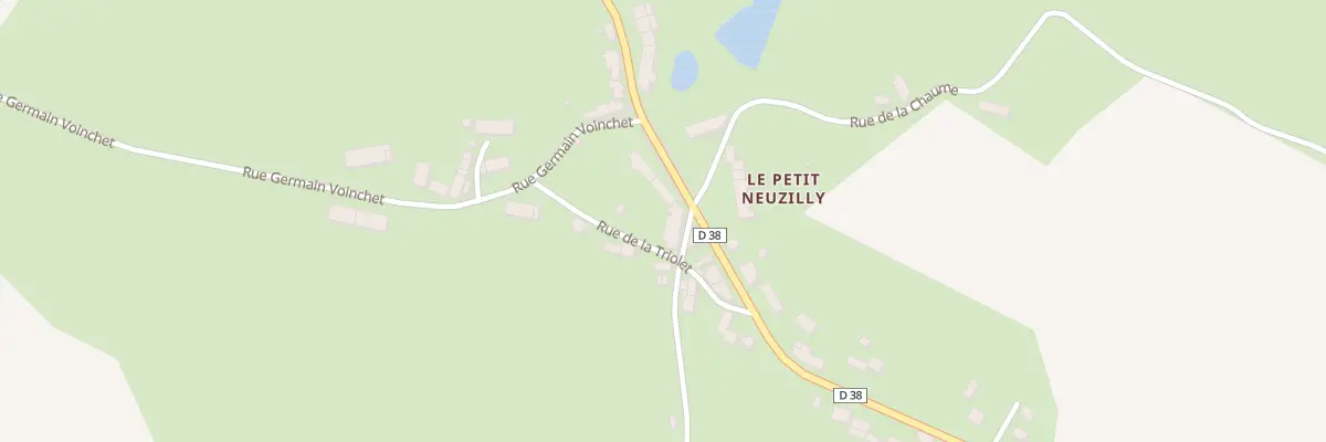 Plan du 2 Che de Brignon à Montapas