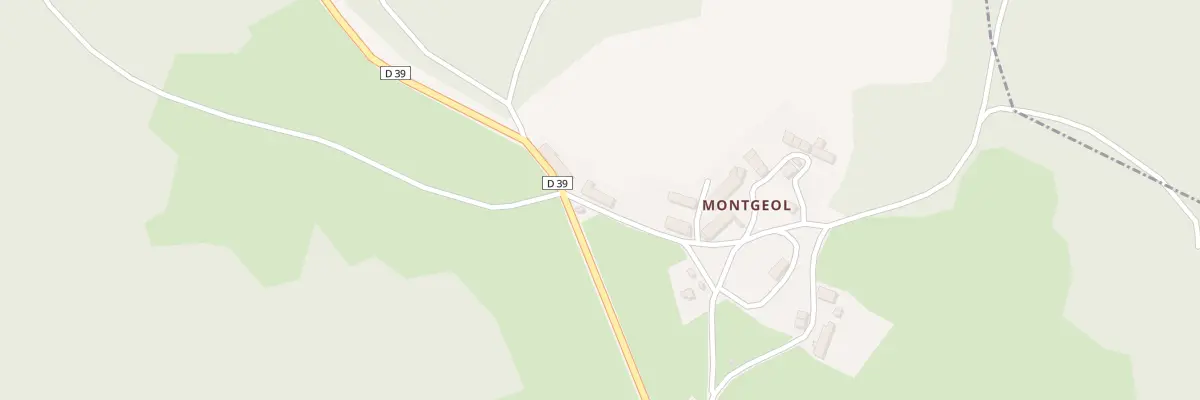 Plan du 5032 Montgeol à Saint-Éloy-la-Glacière
