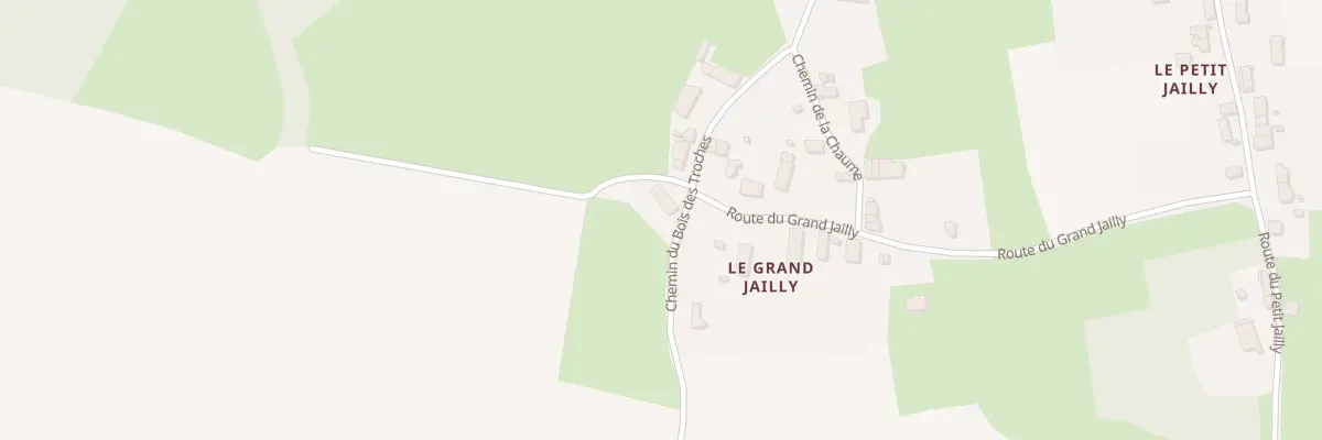 Plan du 1 Che du Bois des Troches à Bazolles