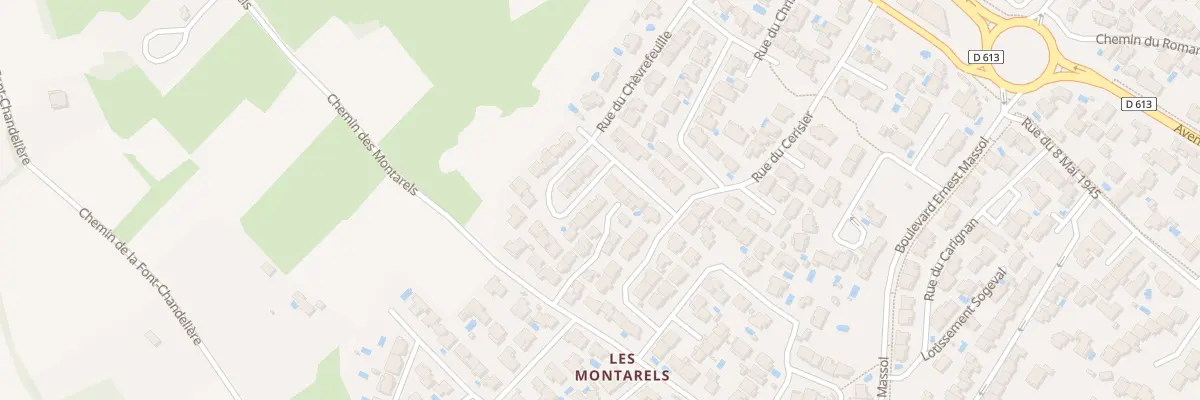 Plan du 1 Rue de la Passiflore à Mèze