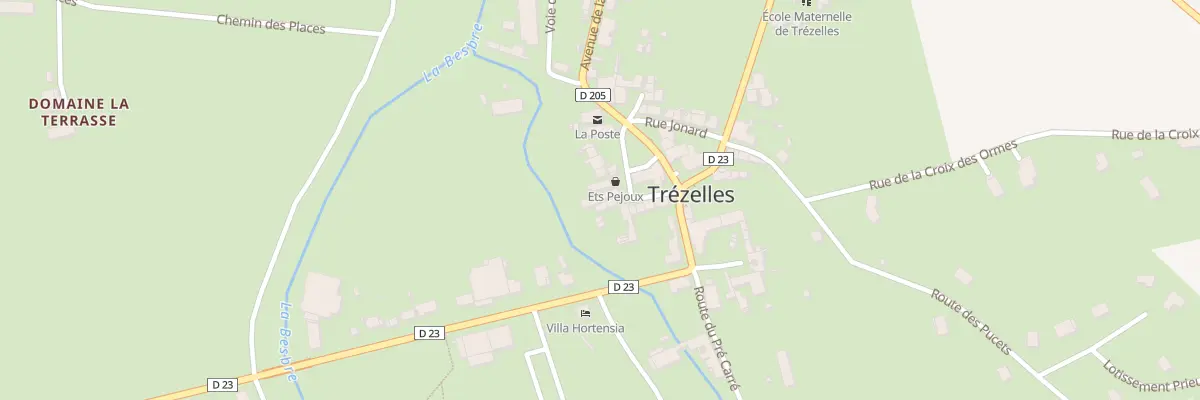 Plan du 4 Pl Saint-barthélémy à Trézelles