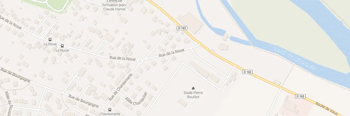 Plan du 106 Rue de la Noue à Auxerre
