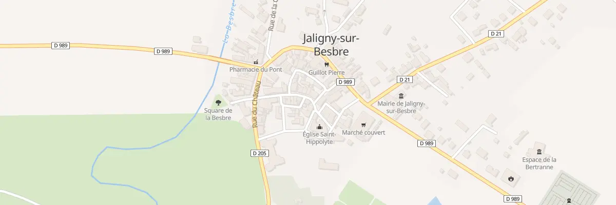 Plan du 10 Rue du Centre à Jaligny-sur-Besbre