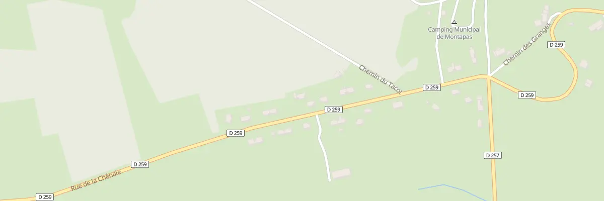 Plan du 16 Rue de la Chênaie à Montapas