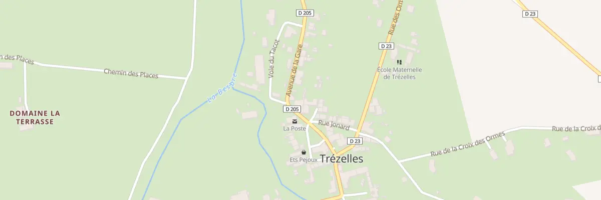 Plan du 12 Pl St Barthelemy à Trézelles