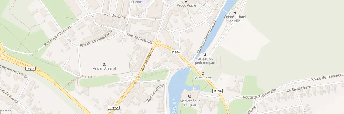 Plan du 16 Rue du Quesnoy à Condé-sur-l’Escaut