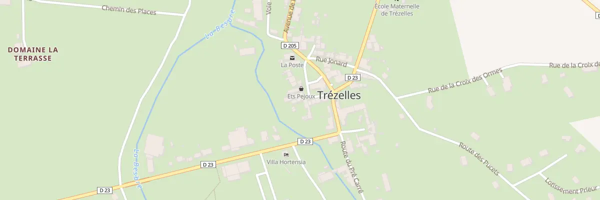 Plan du 3 Pl St Barthelemy à Trézelles