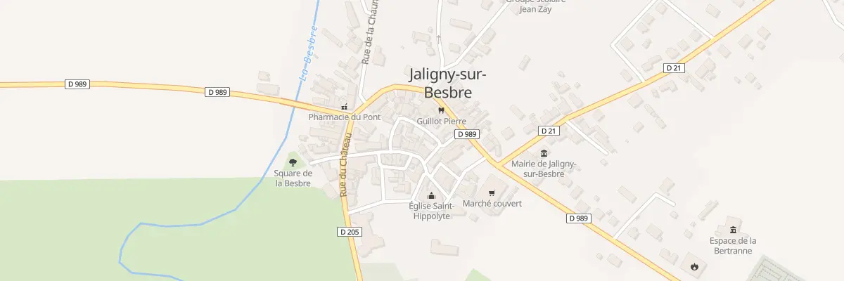 Plan du 11 Rue du Centre à Jaligny-sur-Besbre