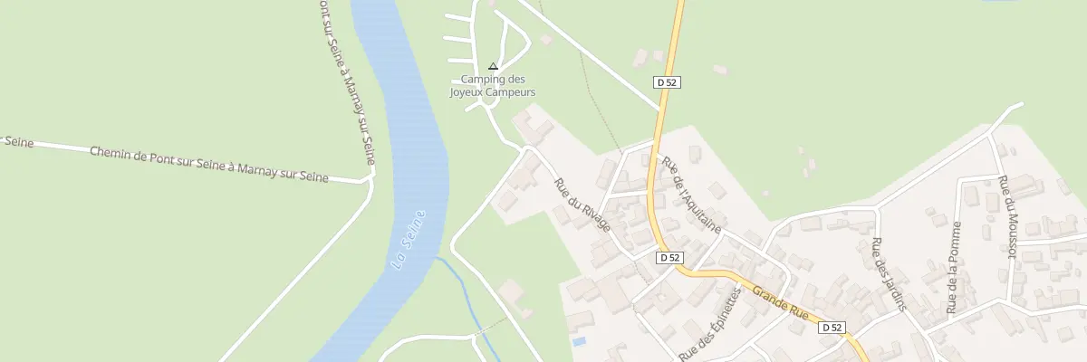Plan du 5 Rue du Rivage à Pont-sur-Seine