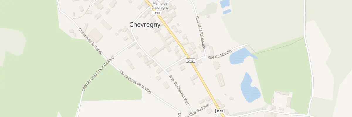 Plan du 17 Rue Principale à Chevregny