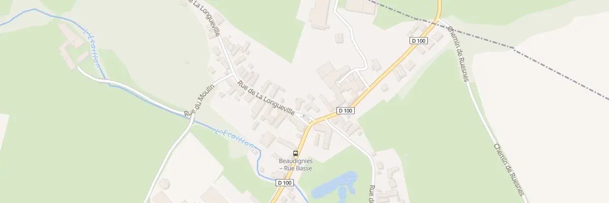 Plan du 4 Rue de la Longueville à Beaudignies