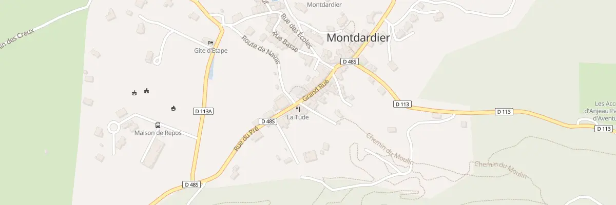 Plan du 5046 Gr Grand Rue à Montdardier