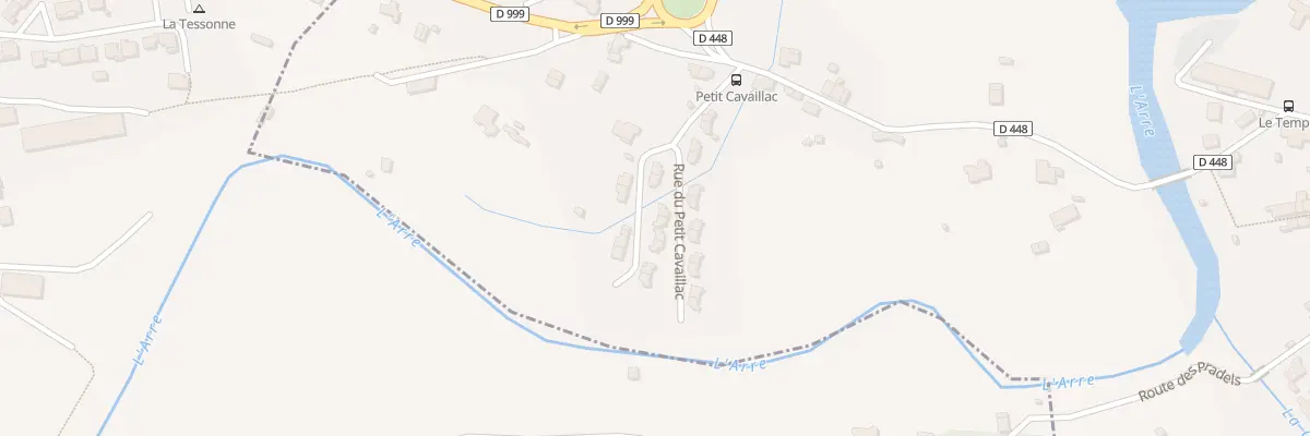 Plan du 18 Cavaillac à Avèze