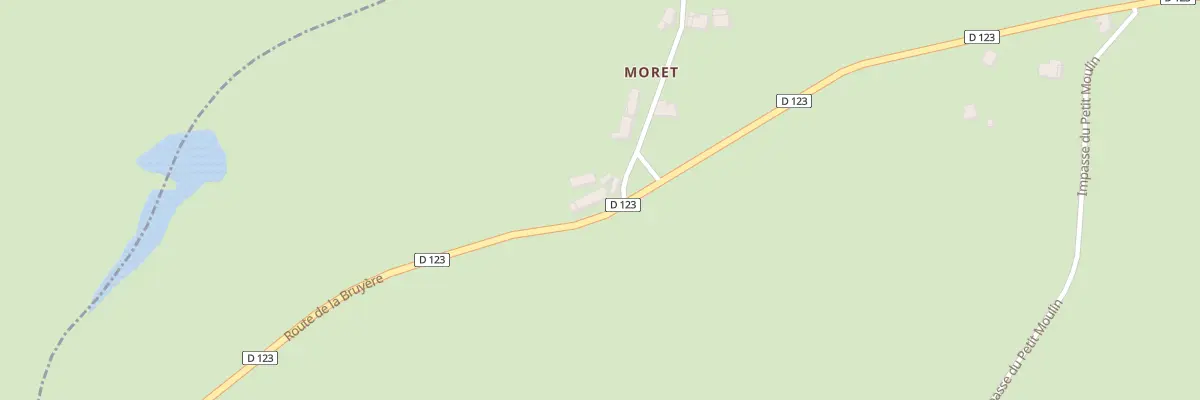 Plan du 60 Rte de la Bruyère à Isserpent