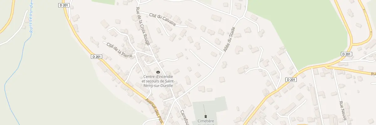 Plan du 10 Rue de la Croix Rouge à Saint-Rémy-sur-Durolle