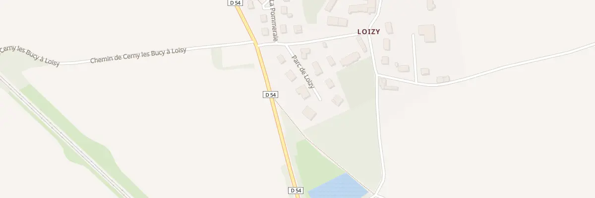 Plan du 6 Parc de Loizy à Besny-et-Loizy