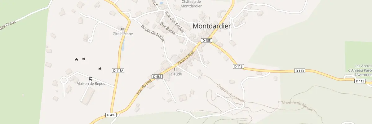 Plan du 49 Gr Grand Rue à Montdardier