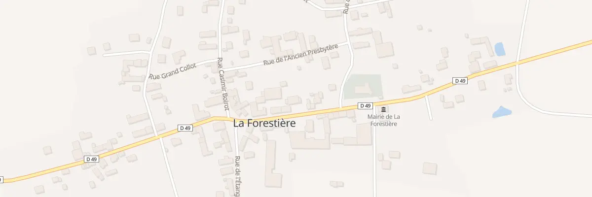 Plan du 7 Rue de l’Etoile à La Forestière