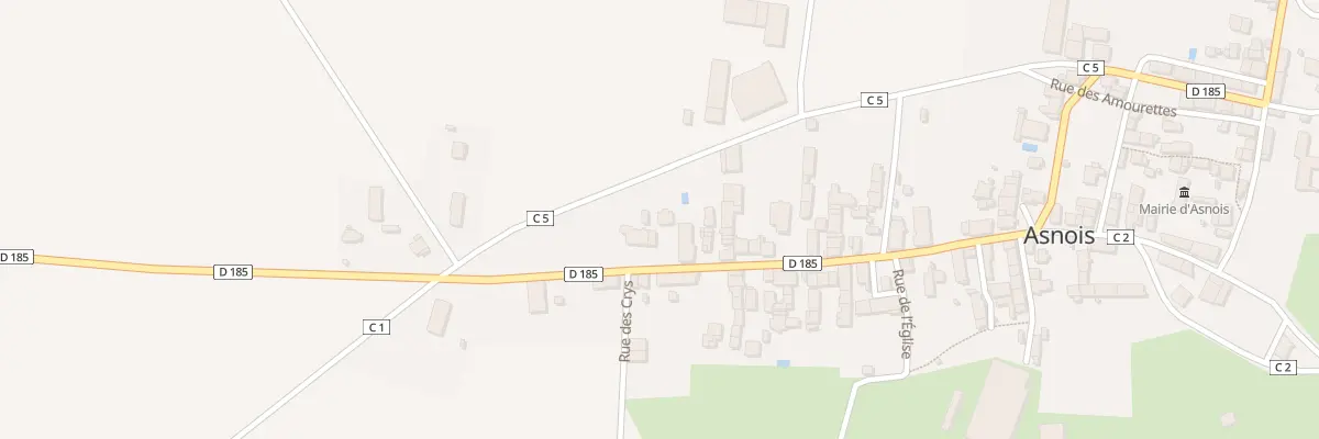 Plan du 48 Grande Rue Pj Rigollot à Asnois