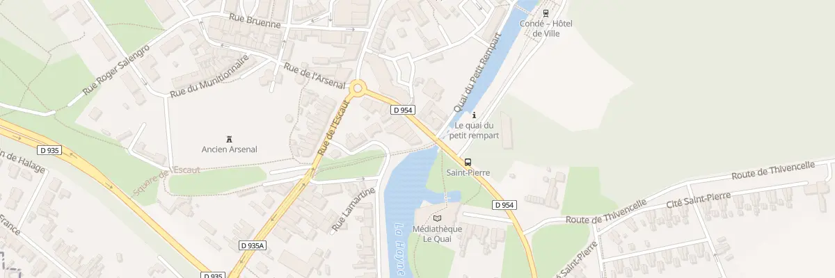 Plan du 28 Rue du Quesnoy à Condé-sur-l’Escaut