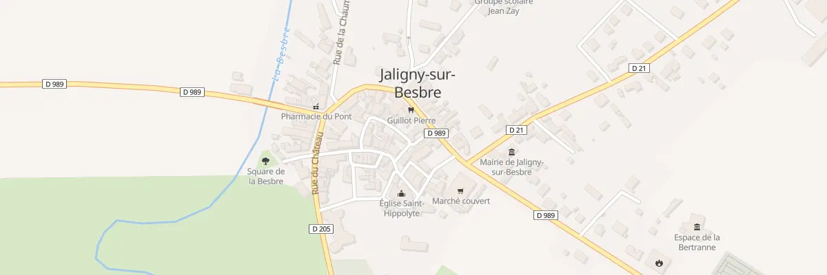 Plan du 17 Rue Sainte Catherine à Jaligny-sur-Besbre
