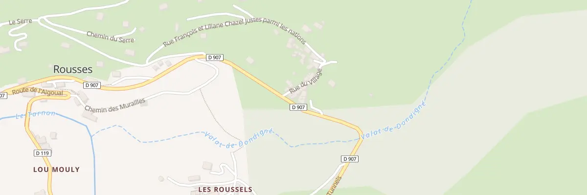 Plan du 5015 Rousses Village à Rousses