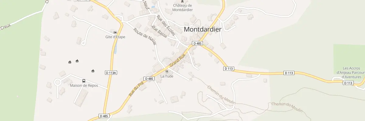 Plan du 5038 Grand Rue à Montdardier