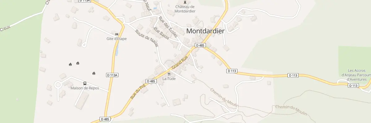Plan du 5139 Grand Rue à Montdardier