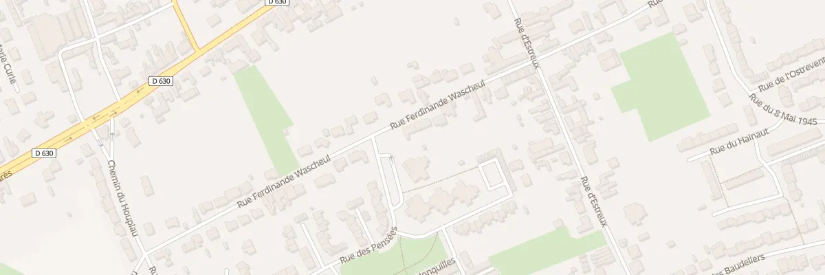 Plan du 19 Rue Ferdinande Wascheul à Onnaing