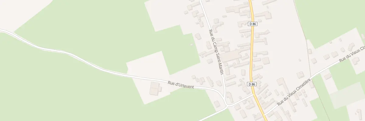 Plan du 7 Rue du Camp Saint Martin à Pommereuil