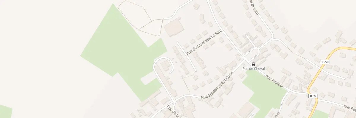 Plan du 23 Rue du Marechal Leclerc à Estreux