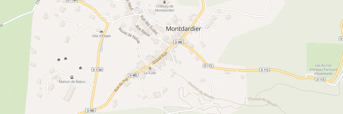 Plan du 5032 Che du Cabanis à Montdardier