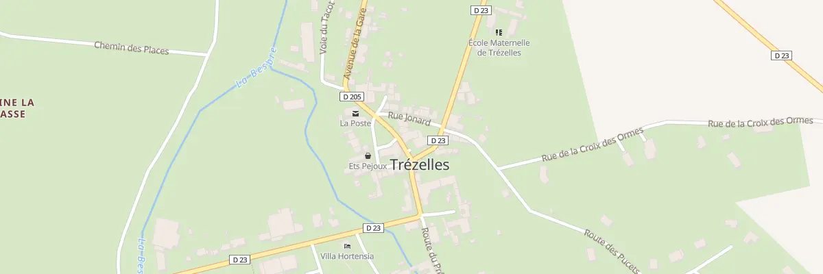 Plan du 16 Pl Saint-barthélémy à Trézelles